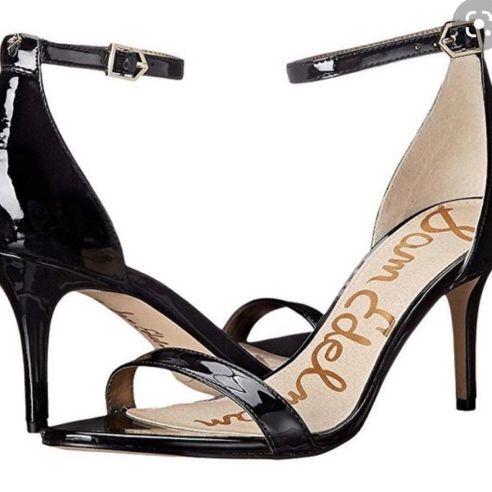 Sam Edelman Black Patent Heels